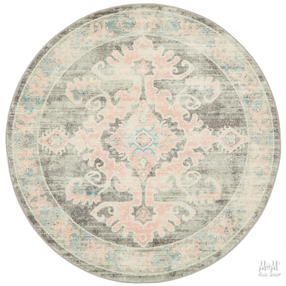 Avenue Tribal Grey Round