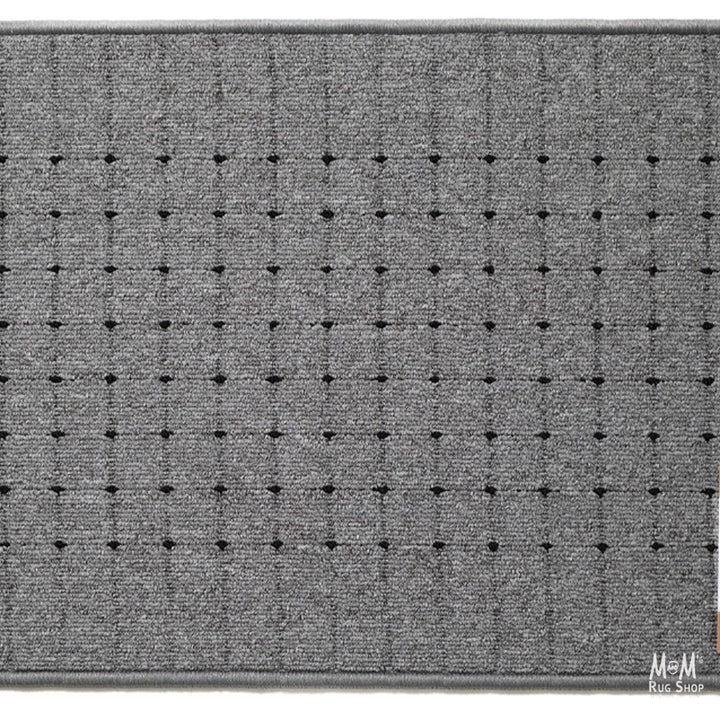 Jazz Grey Black Rubber Backed Mats