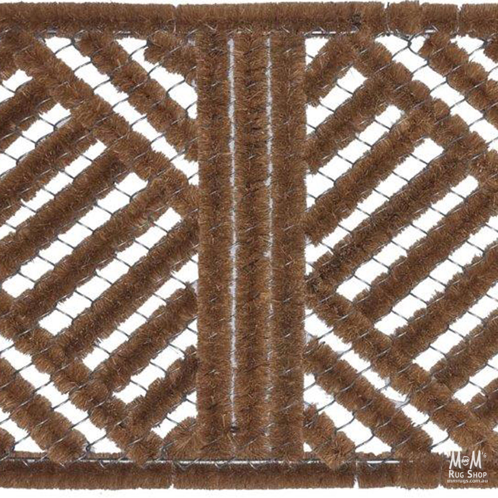 Doormat Coir & Wire Duo